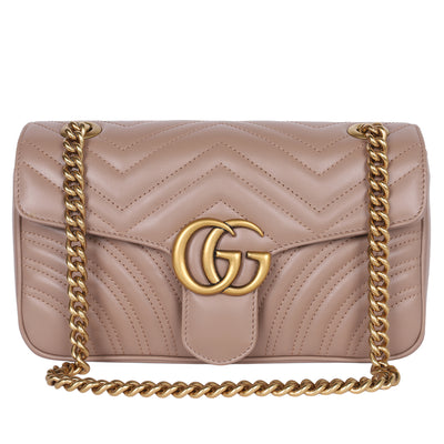 Calfskin Matelasse GG Marmont Shoulder Bag