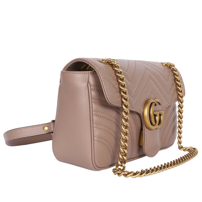 Calfskin Matelasse GG Marmont Shoulder Bag