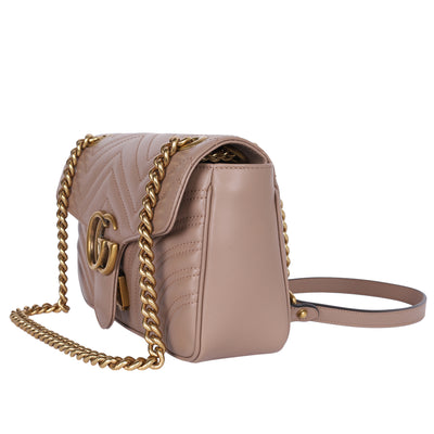 Calfskin Matelasse GG Marmont Shoulder Bag