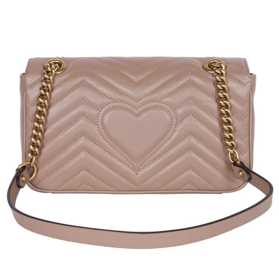 Calfskin Matelasse GG Marmont Shoulder Bag