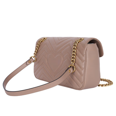 Calfskin Matelasse GG Marmont Shoulder Bag