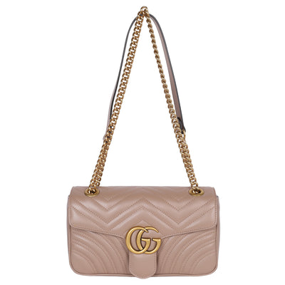 Calfskin Matelasse GG Marmont Shoulder Bag