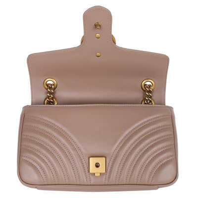 Calfskin Matelasse GG Marmont Shoulder Bag