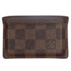 Damier Ebene Credit Card Wallet (Authentic Pre-Owned)