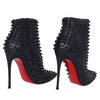 Snakilta 120 Black Patent Spiked Boots 37 6 US