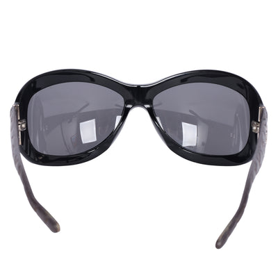 Quilted CC Sunglasses 5116Q Black
