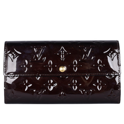 Sarah Vernis Leather Wallet
