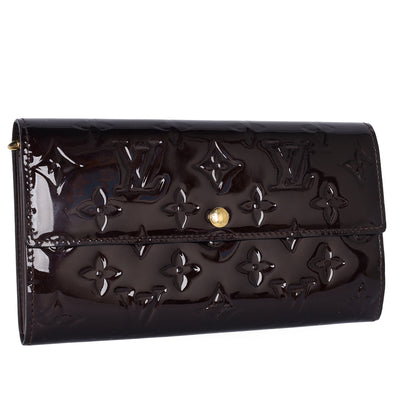 Sarah Vernis Leather Wallet