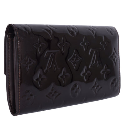 Sarah Vernis Leather Wallet