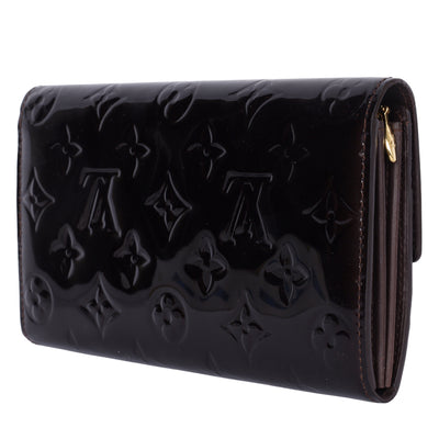 Sarah Vernis Leather Wallet