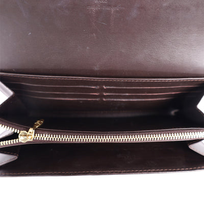 Sarah Vernis Leather Wallet