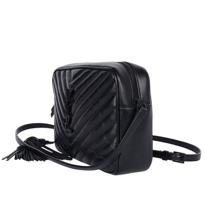 Calfskin Matelasse Monogram Monochrome Lou Camera Bag
