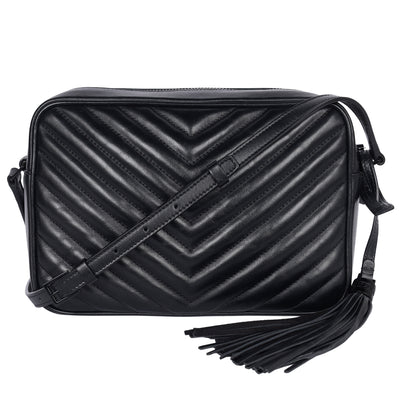 Calfskin Matelasse Monogram Monochrome Lou Camera Bag