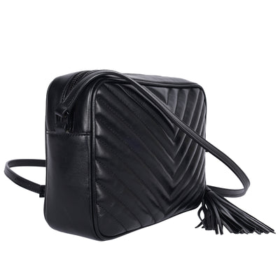 Calfskin Matelasse Monogram Monochrome Lou Camera Bag