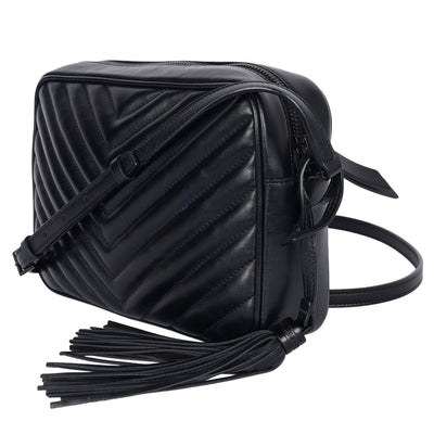 Calfskin Matelasse Monogram Monochrome Lou Camera Bag