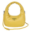 Soft Padded Nappa Leather Mini Bag in Yellow