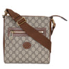 GG Supreme Monogram Interlocking G Flat Messenger Bag
