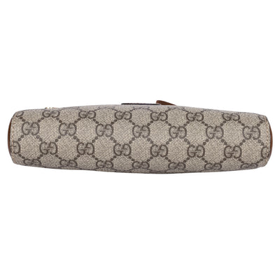 GG Supreme Monogram Interlocking G Flat Messenger Bag