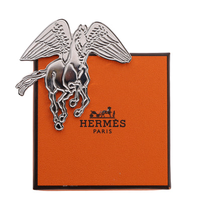 Scarf Ring Pegas Grave Silver Paradium