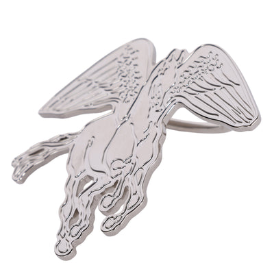 Scarf Ring Pegas Grave Silver Paradium