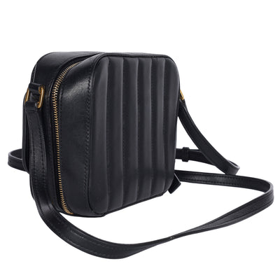 Grained De Poudre Matelasse Monogram Vicky Camera Bag
