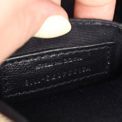 Grained De Poudre Matelasse Monogram Vicky Camera Bag