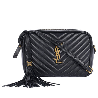 Quilted Leather Lou Shoulder Bag