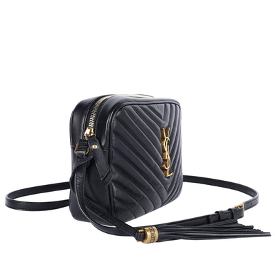 Quilted Leather Lou Shoulder Bag