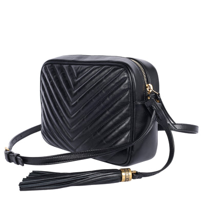 Quilted Leather Lou Shoulder Bag