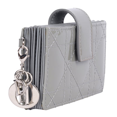 Lady Dior Jasmine Card Holder
