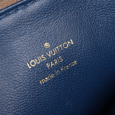 Lambskin Embossed Monogram Coussin PM Taupe
