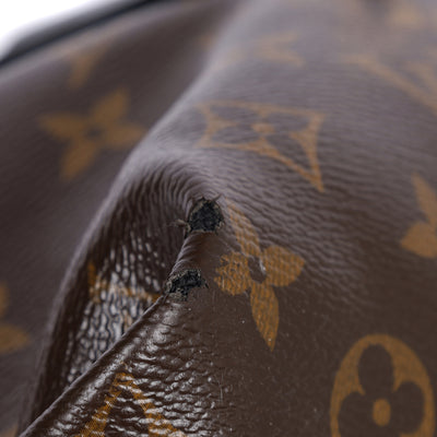 Monogram Flower Zipped Tote MM
