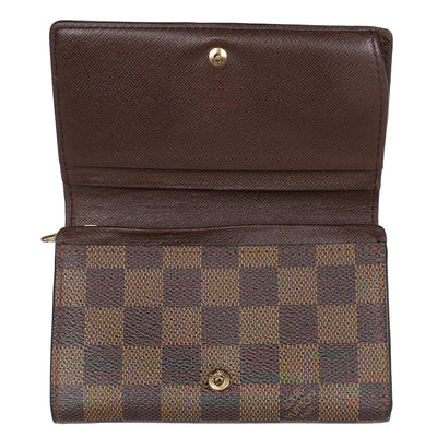 Damier Ebene Snap Wallet
