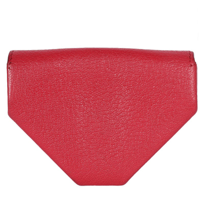 Hermes Le Van Quatre Coin Case in Red Leather