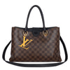 Damier Ebene LV Riverside Shoulder Bag