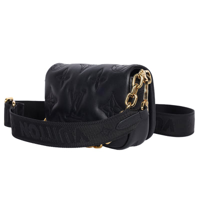 Calfskin Bubblegram Wallet On Strap