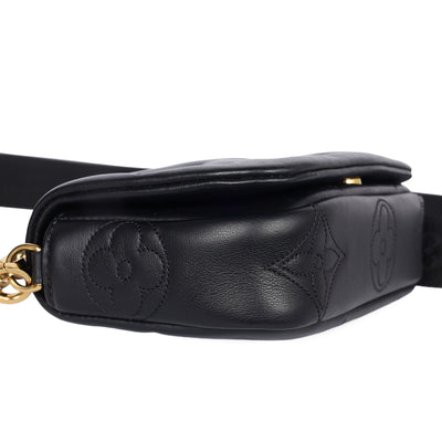 Calfskin Bubblegram Wallet On Strap