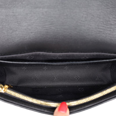 Calfskin Bubblegram Wallet On Strap