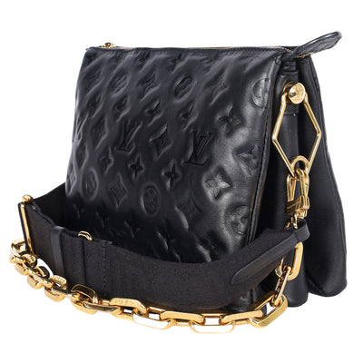 Coussin PM Lambskin Medium Black