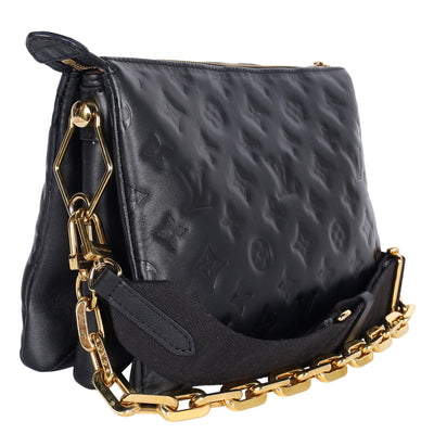 Coussin PM Lambskin Medium Black