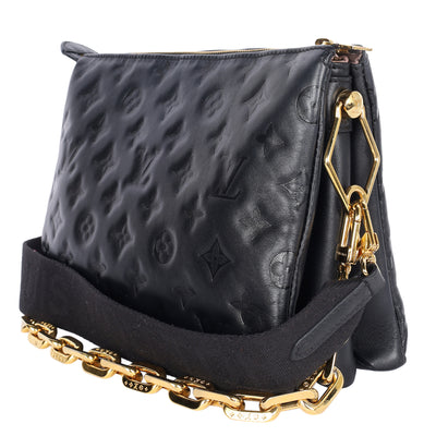 Coussin PM Lambskin Medium Black