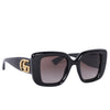 Acetate Square Frame Sunglasses GG1975S Black