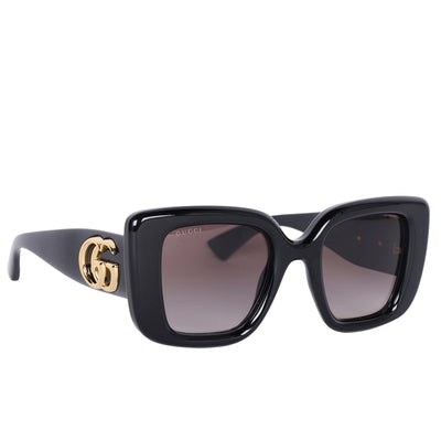 Acetate Square Frame Sunglasses GG1975S Black