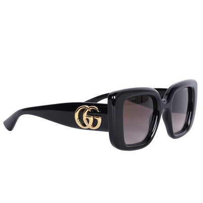 Acetate Square Frame Sunglasses GG1975S Black