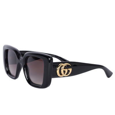 Acetate Square Frame Sunglasses GG1975S Black
