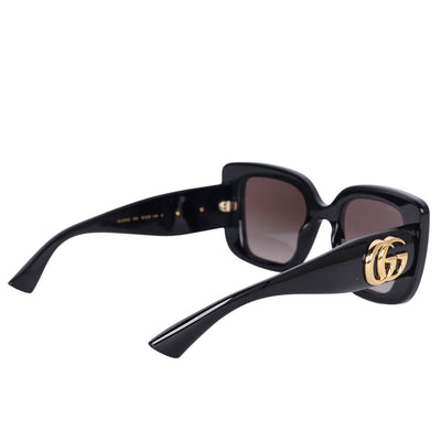Acetate Square Frame Sunglasses GG1975S Black
