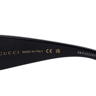 Acetate Square Frame Sunglasses GG1975S Black