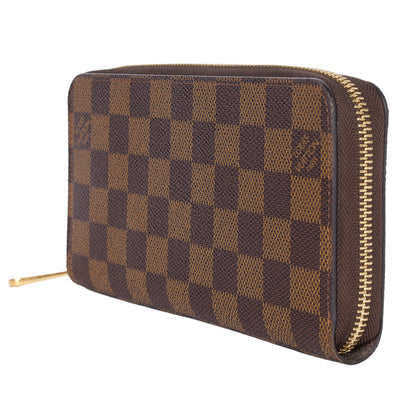 Damier Ebene Zippy Wallet
