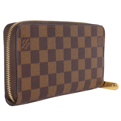Damier Ebene Zippy Wallet