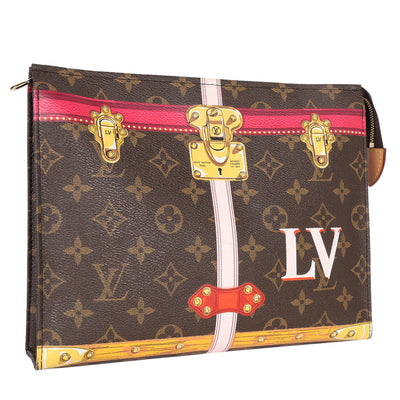 Monogram Canvas Summer Trunks Trompe L'oeil Poche Toilette 26 Cosmetic Pouch